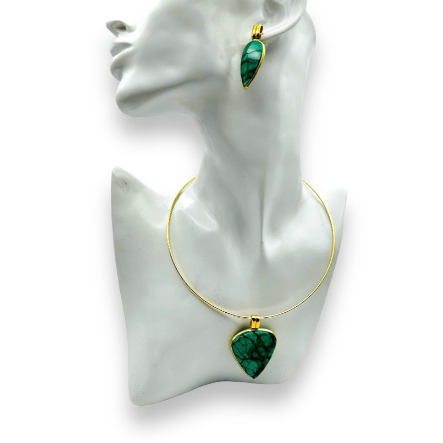 Set Malachite Trillion