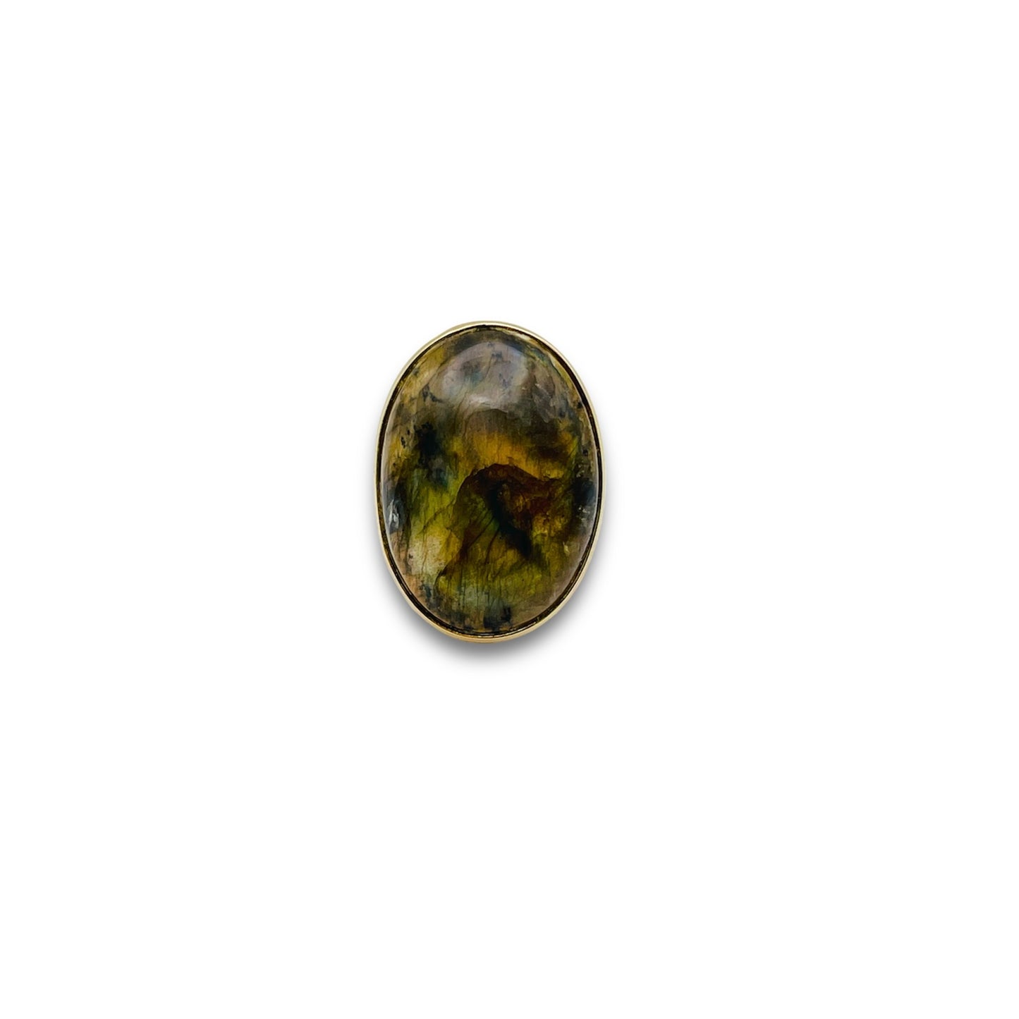 Anello Tela con Labradorite