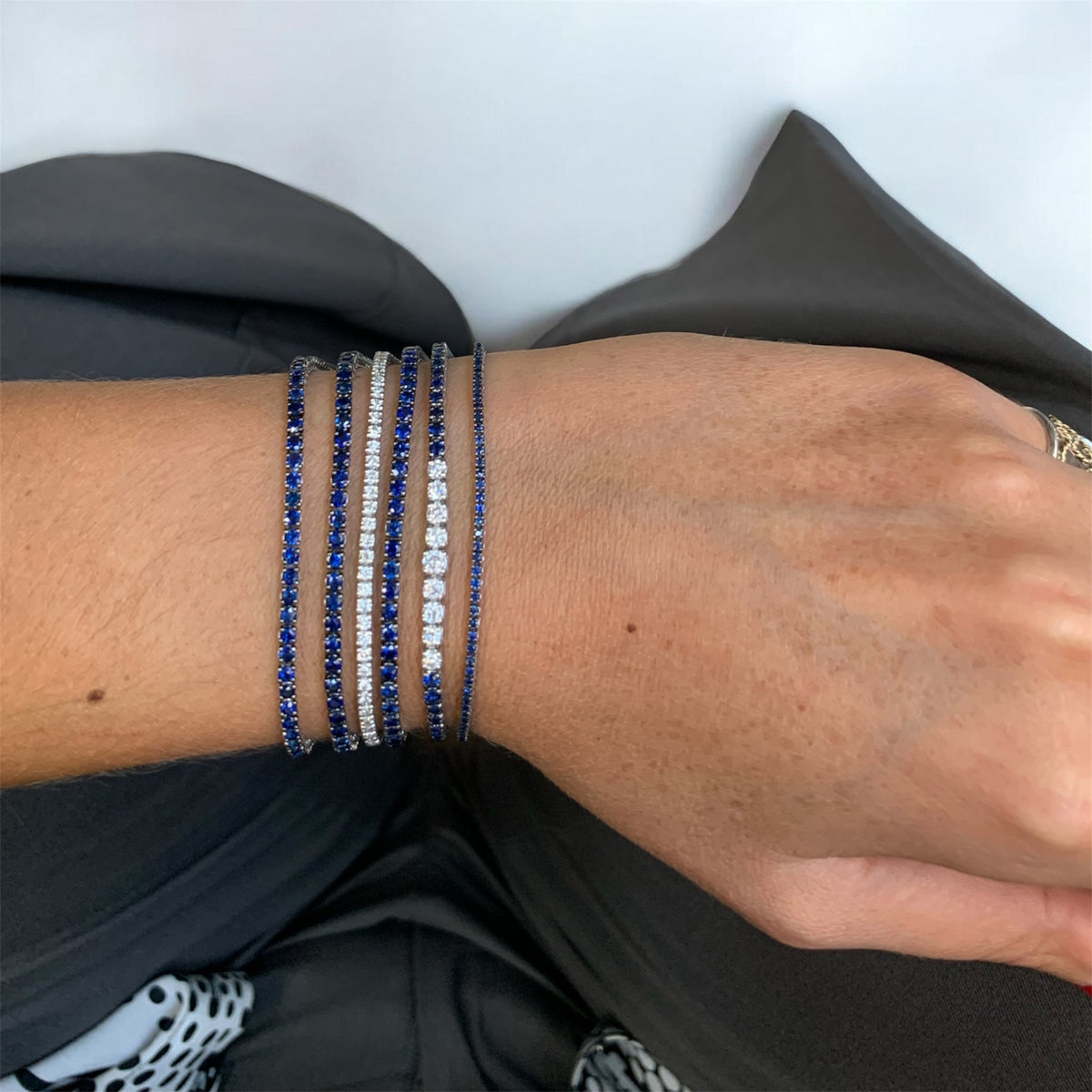Oro 18 kt e Zaffiro